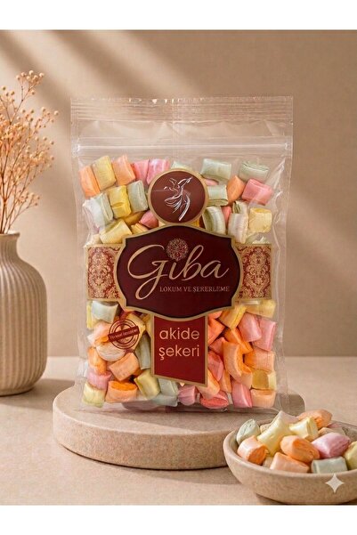 Giba Karışık Meyveli Akide Şekeri 340 gr