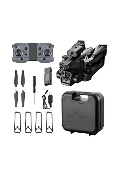 HexaCraft Dronă inteligentă, HexaCraft IFAero, cu 3 camere, evitarea obstacol...