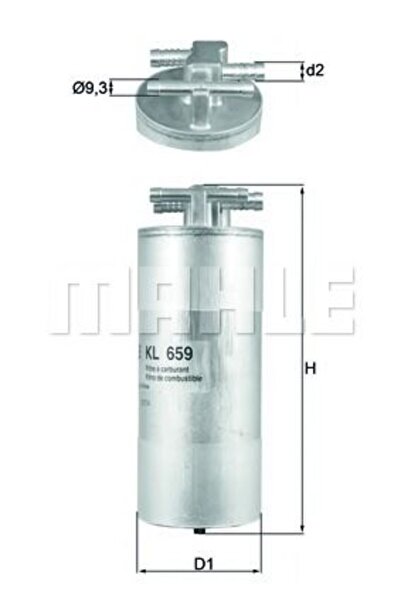 Mahle Original Filtru de combustibil KL 659