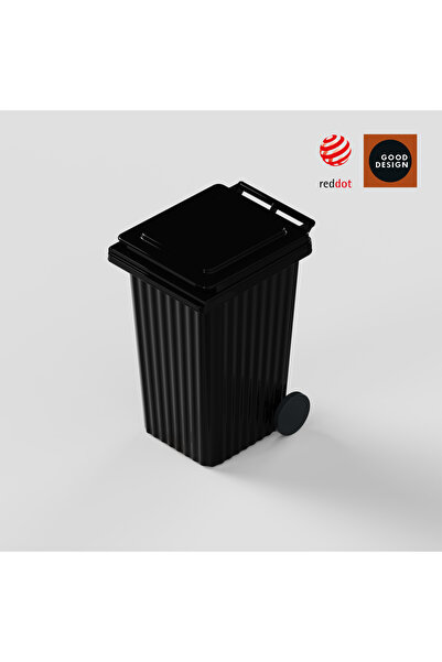 Wave Bin Pubela Europubela AETA 240 L negru clasic – super rezistenta, design...