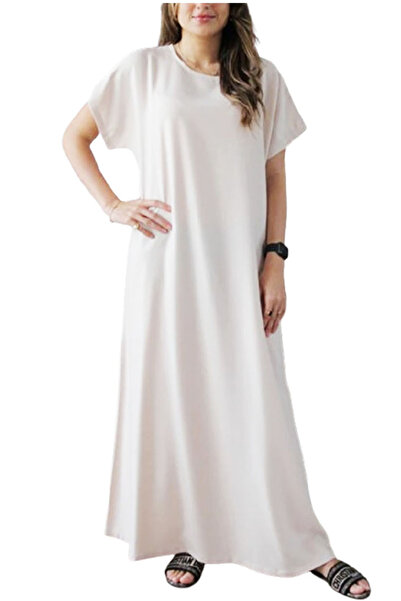 Generic MAISUN Women's Premium Nida Fabric Abaya Inner Dress | Modest Maxi Dr...
