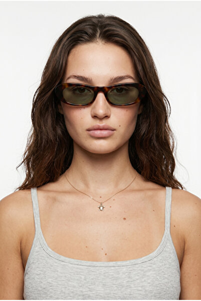 Houseofeyeris Wenatrix Sunglasses – Leopard Frame Green Glass 51 mm