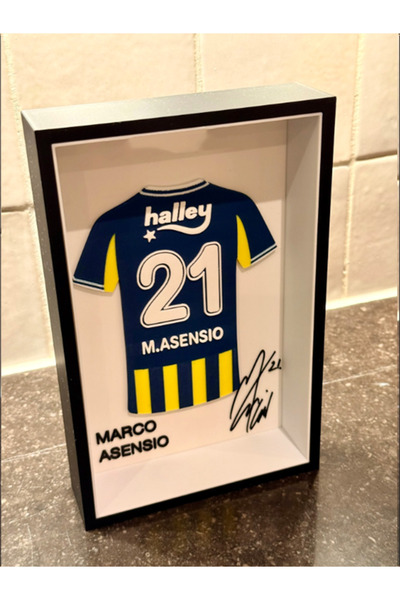 Tyana3D Spor Kulübü - Jersey Plaket Çerçeve - Futbolcu Forma Plaketi - Efsane...
