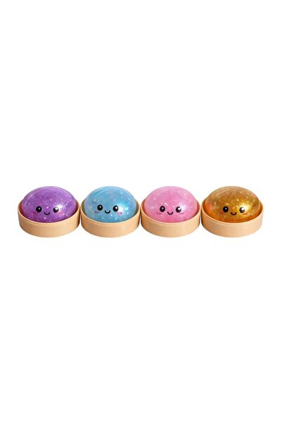 ADDA Squishy cu sclipici, Culoare Aleatorie, Model Kawaii, 8,5 cm,2 buc