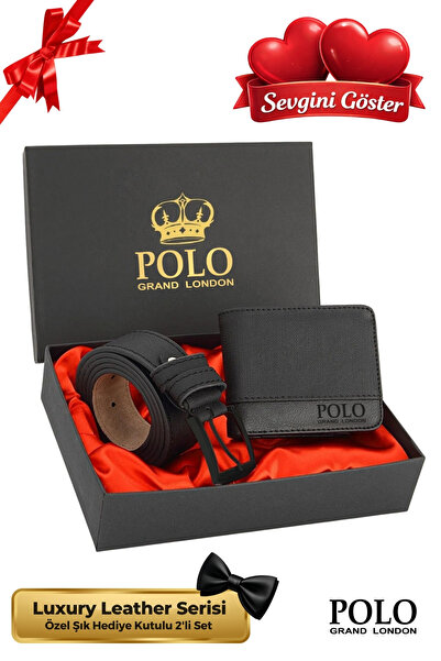 POLOGRAND London Γνήσιο ανδρικό σετ σε συσκευασία δώρου με 2 Luxury Series Gr...