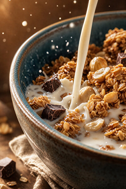 Patiswiss Kakao Nibli, Fındıklı, Çikolatalı Granola, 200G