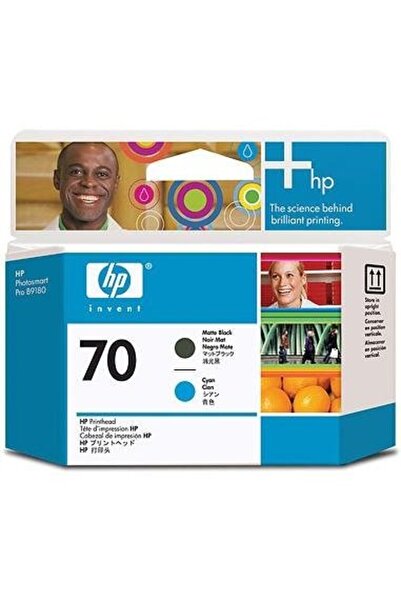 HP Cartus inkjet negru mat + cyan C9404A