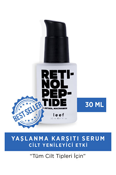 Leef Retinol Peptide Serumu – %1 Retinol, Peptit & Centella, İnce Çizgi ve Ci...