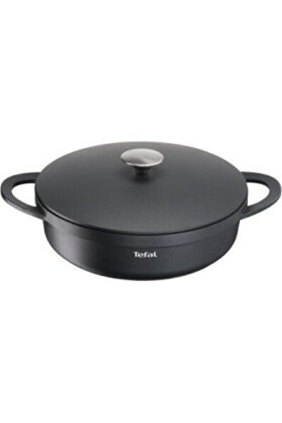 TEFAL tavă de servire Trattoria 28cm din aluminiu turnat negru