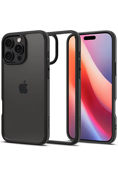 Spigen Ultra Hibrid, negru mat - iPhone 16 Pro Max