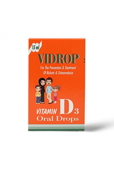 vidrop Vidrop, Oral Drops, Vitamin D3 Supplement for Bone Health - 15ml, for ...