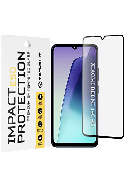 Techsuit Προστατευτική μεμβράνη για Xiaomi Redmi 14C / Poco C75 / Xiaomi Redm...