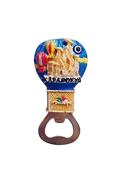 REYYAN Bottle Opener and Magnet Cappadocia Made of Polyester Mold