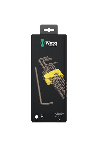wera Set de chei imbus 950/13 Hex + - BlackLaser