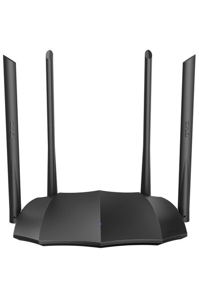 Tenda Router Wireless Gigabit AC8, Dual Band AC1200 Mbps, negru