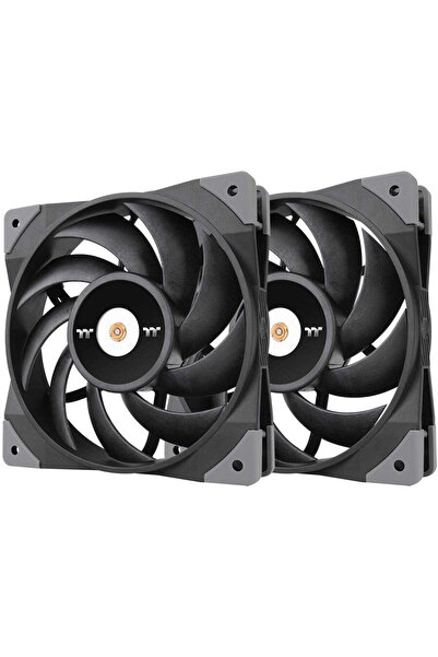 THERMALTAKE Set de 2 ventilatoare PC CL-F082-PL12BL-A, Toughfan 12, 120x120x25mm