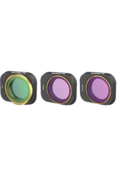 SunnyLife Set de 3 filtre CPL+ND8+ND16 pentru DJI Mini 3 Pro (MM3-FI415)