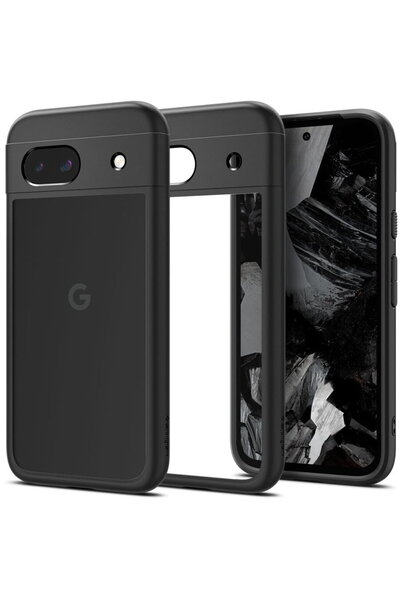 Spigen Husa pentru Google Pixel 8a - Ultra Hybrid - Matte Black