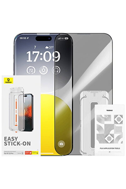 Baseus Sapphire Tempered Glass 0.3mm for iPhone 15 Pro
