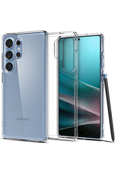 Spigen Калъф за Samsung Galaxy S25 Ultra - Ултра хибриден - Кристално прозрачен