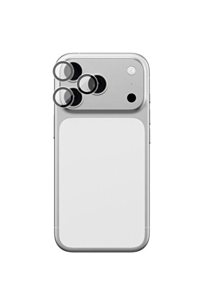 Amazingthing Camera Glass Film with Aluminum Frame for Apple iPhone 17 Pro / ...