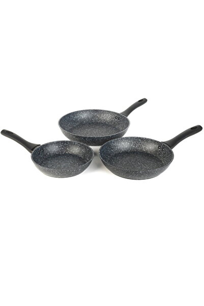 SALTER BW11459BRMFOB Megastone Set de tigăi termoizolante din 3 piese - 20/24...
