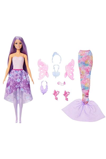 Barbie 3in1 Deniz Kızı Kostüm Seti JCP74