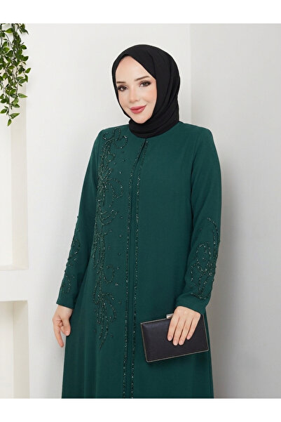 ESLEMNUR SAHRA ELBİSE BÜYÜK BEDEN ANNE ELBİSESİ