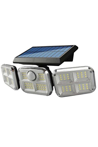 Powermaster FL-1727 Sensörlü 3 Çalışma Modlu 120 Smd Ledli Solar Duvar Bahçe ...