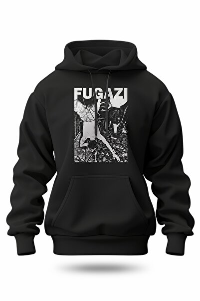 buzagi tasarım ürünleri سويت شيرت بقلنسوة للجنسين بطباعة رقمية من فوجازي