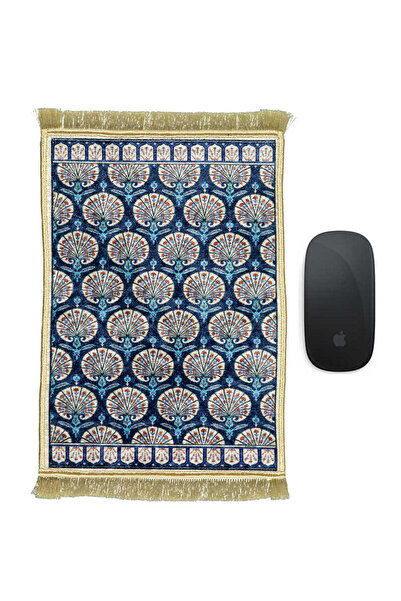 Bursa İpek Mousepad decorativ mic, albastru bleumarin