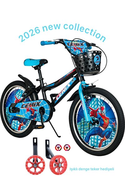 Cenix 20 Jant Bisklet Işıklı Yan Teker Hediyeli 2026 Model Erkek Bisikleti Al...