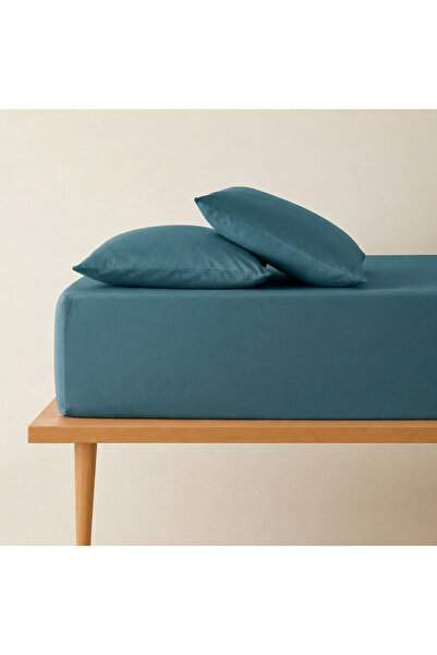 pınarhome collectıon 100% Organic Cotton Soft Fabric Elastic Bed Sheet+Pillow...