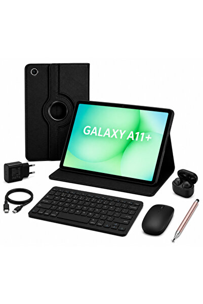 Samsung GALAXY TAB A11 Plus 6gb 128gb 11 İNÇ (KALEM HEDİYE) Kılıf Klavye Mous...