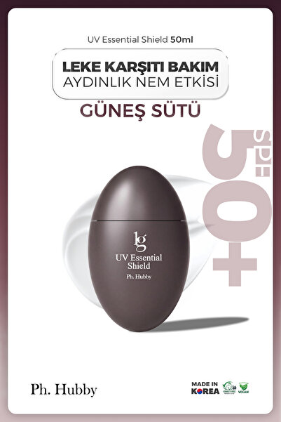 Ph. Hubby Kore Güneş Kremi Leke Karşıtı Aydınlatıcı Nemlendirici Güneş Sütü S...