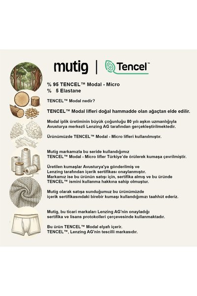 mutig تينسل ™   بوكسر مودال للأولاد (3 قطع)