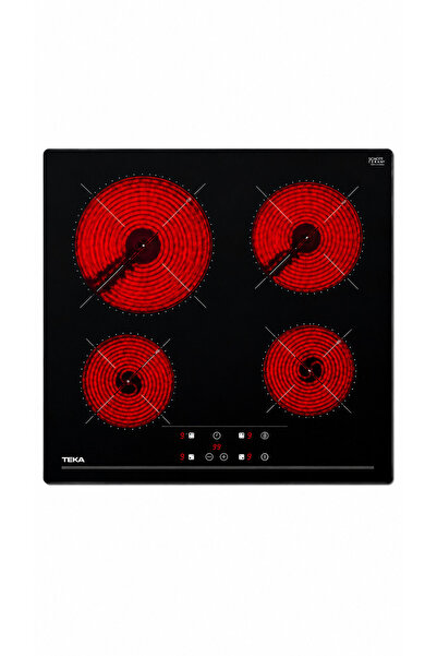 Teka TZ 6415 SİYAH VİTROSERAMİK CAM 60 CM. ANKASTRE ELEKTRİKLİ OCAK