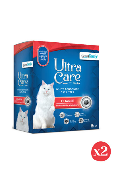 BentySandy Ultra Care Series Büyük Ve Uzun Tüylü Kediler Için Iri Taneli Topa...