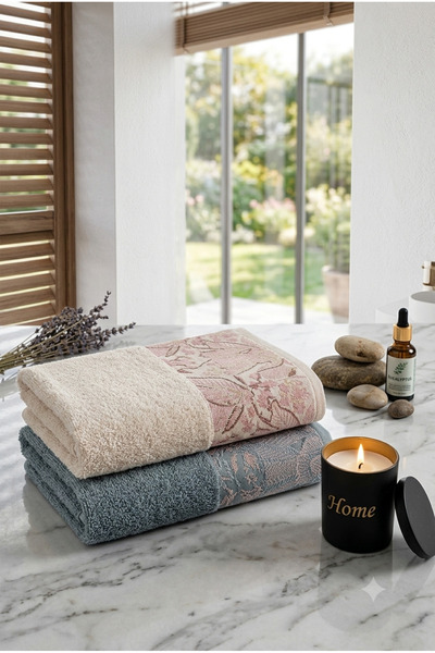 Özdilek 2 Bamboo Towels for Hands and Face