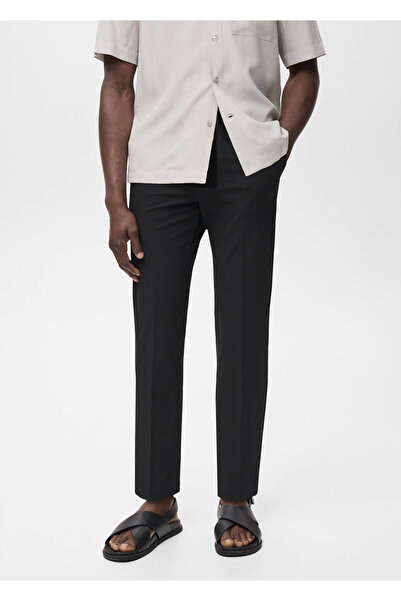 MANGO Man Bologna slim crop comfort stretch pantolon