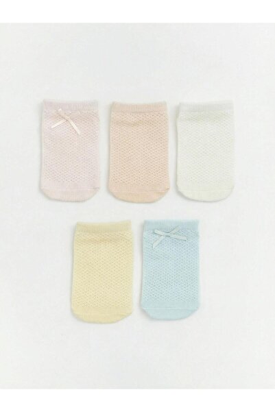 LC Waikiki Baby Girl Knitwear Booties Socks 5-Pack (S6)