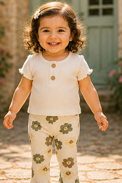 ETEN Girls Flared Pant, 18M