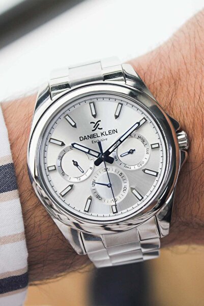 Daniel Klein DK348163 Çelik Kordonlu Erkek Kol Saati