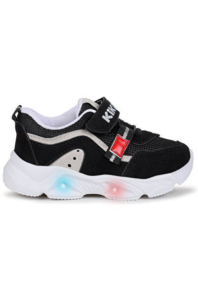 Kiko Kids Denfor Cırtlı Işıklı Faylon Taban Erkek Bebek/Çocuk Spor Ayakkabı