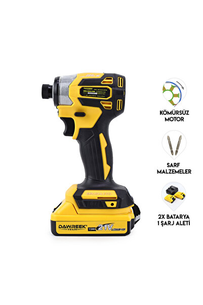 Dawreek Torklu Vidalama YELLOW – Akülü Torklu Somun Sıkma Makinesi
