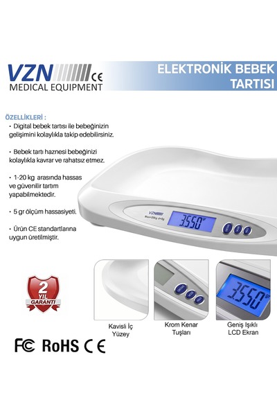 VZN Y526 Dijital Bebek Tartısı