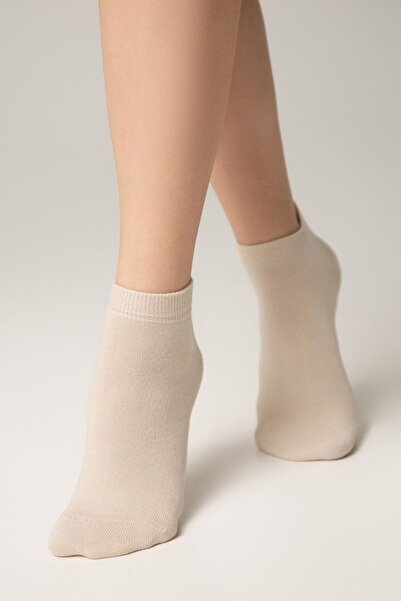 Conte Elegant Șosete sport scurte din bumbac, Conte 3DSocks 000 - Bej, 36-38 ...