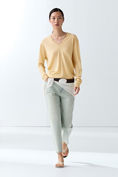 Massimo Dutti V yaka triko kazak