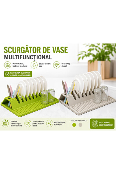 Rothoplast Scurgator de vase , pentru farfurii, pahare si tacamuri, diverse c...