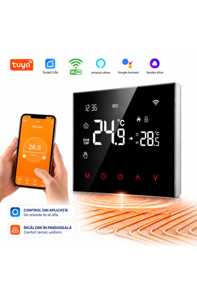 OEM Termostat smart pentru incalzirea in pardoseala